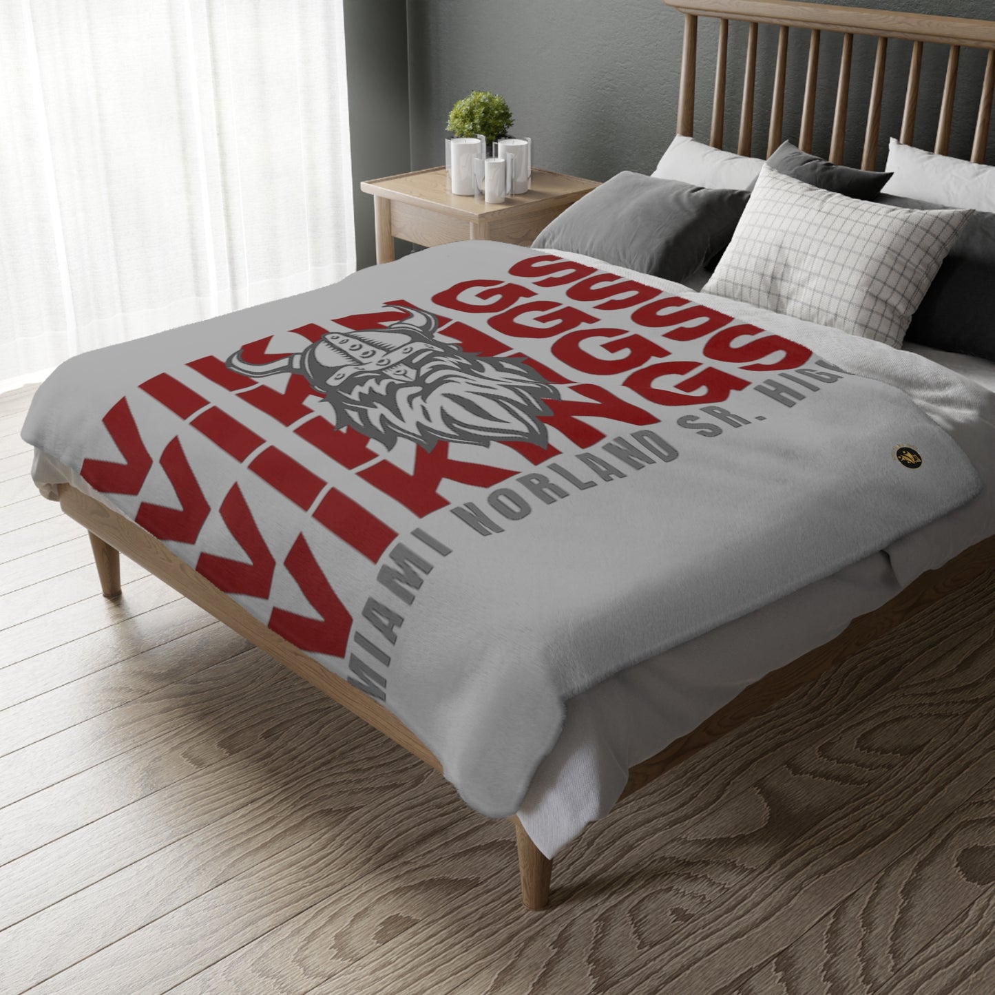 Velveteen Minky Blanket (Two-sided print)