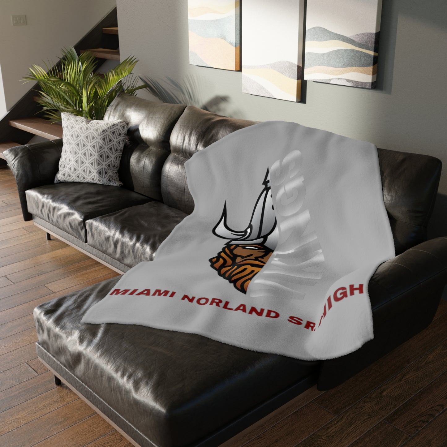 Velveteen Minky Blanket (Two-sided print)