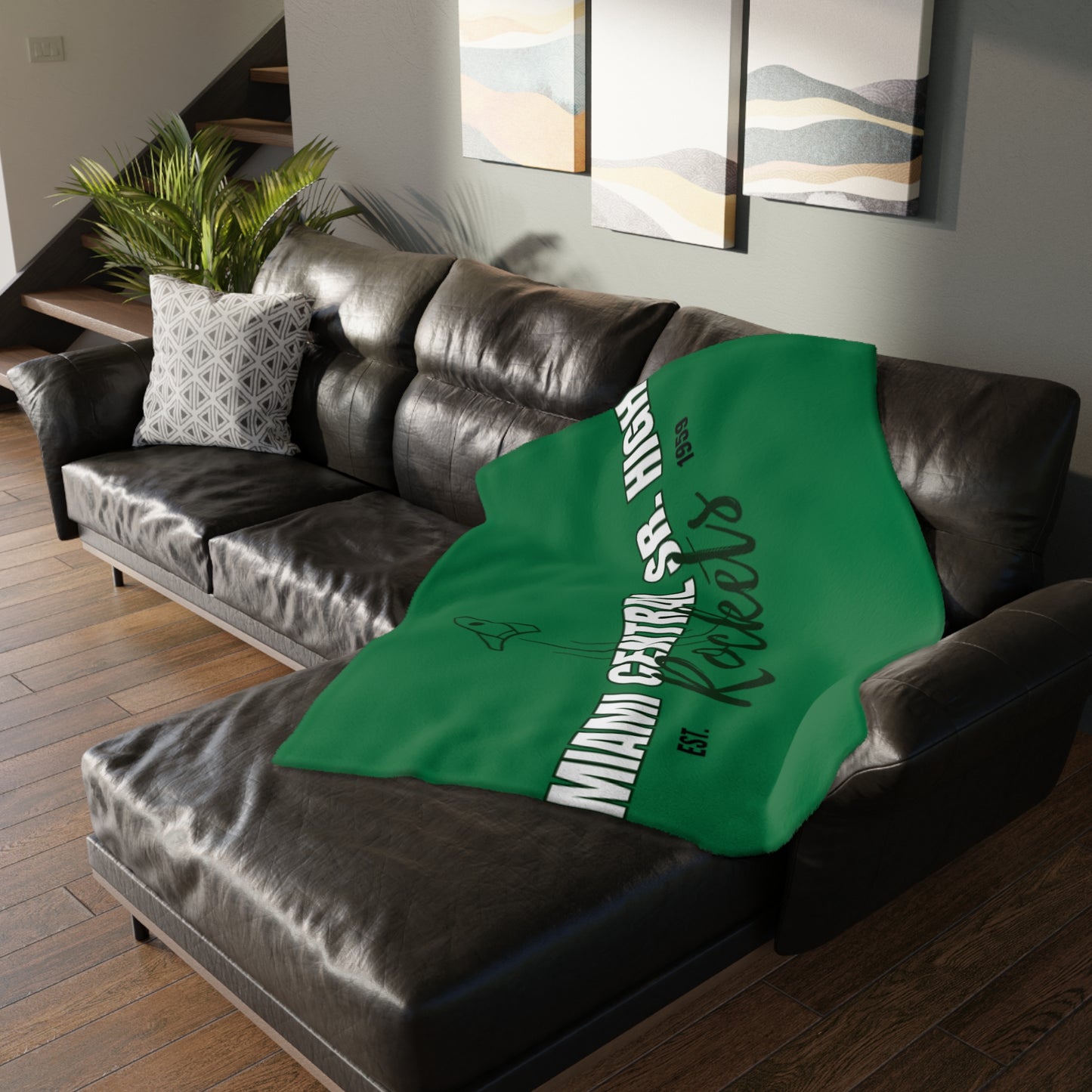 Velveteen Minky Blanket (Two-sided print)