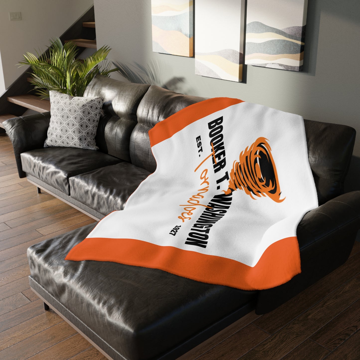Velveteen Minky Blanket (Two-sided print)