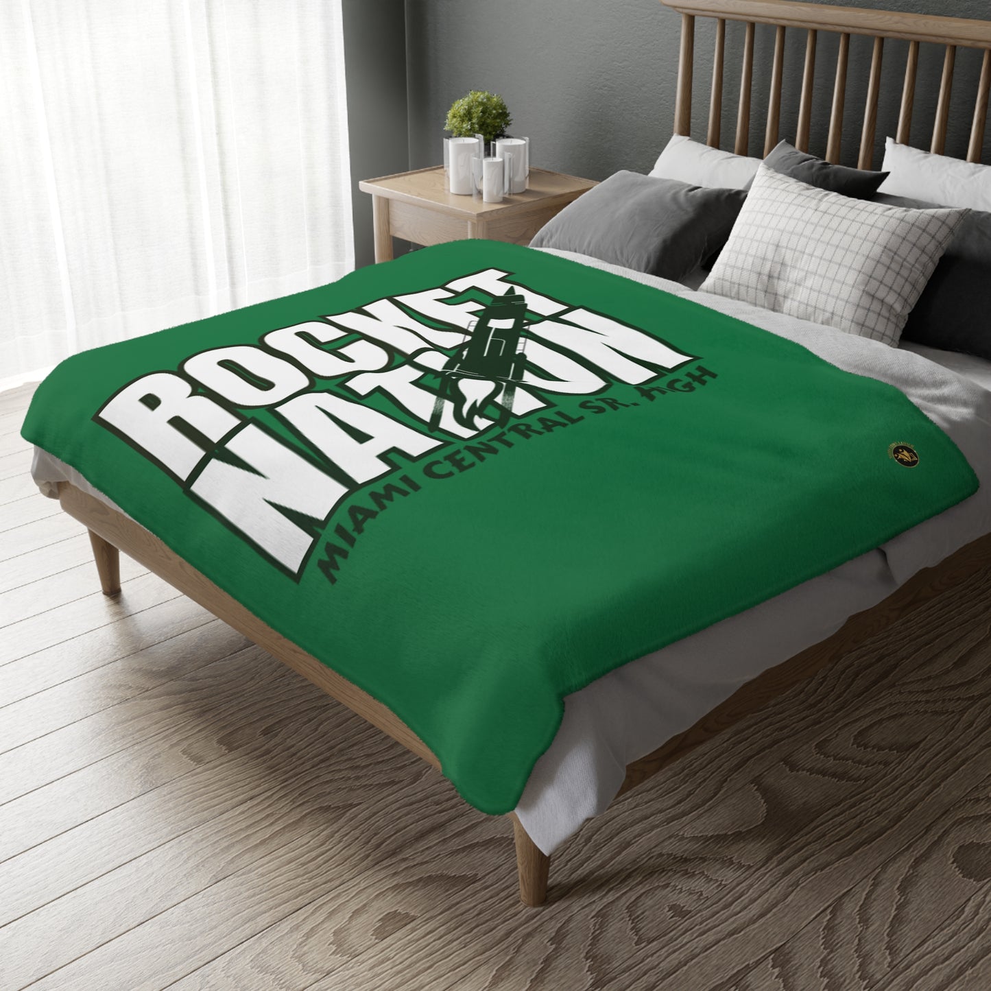 Velveteen Minky Blanket (Two-sided print)