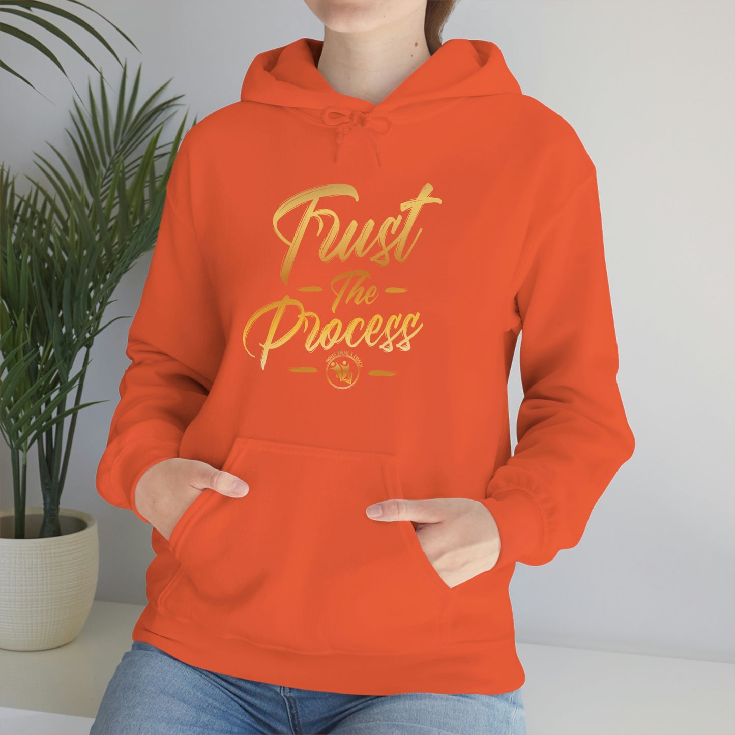 Trust the Process Unisex Heavy Blend™ Hooded Sweatshirt