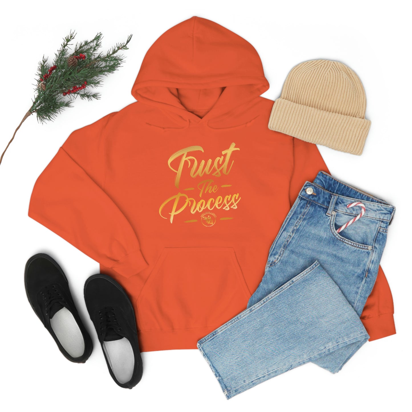 Trust the Process Unisex Heavy Blend™ Hooded Sweatshirt
