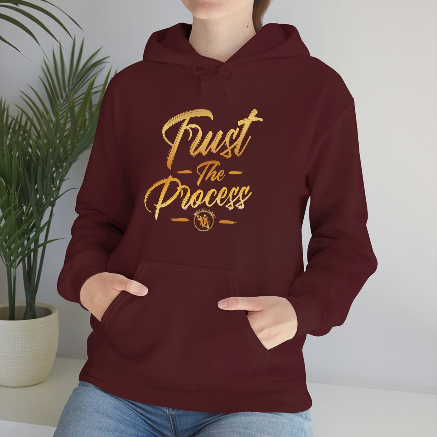 Trust the Process Unisex Heavy Blend™ Hooded Sweatshirt