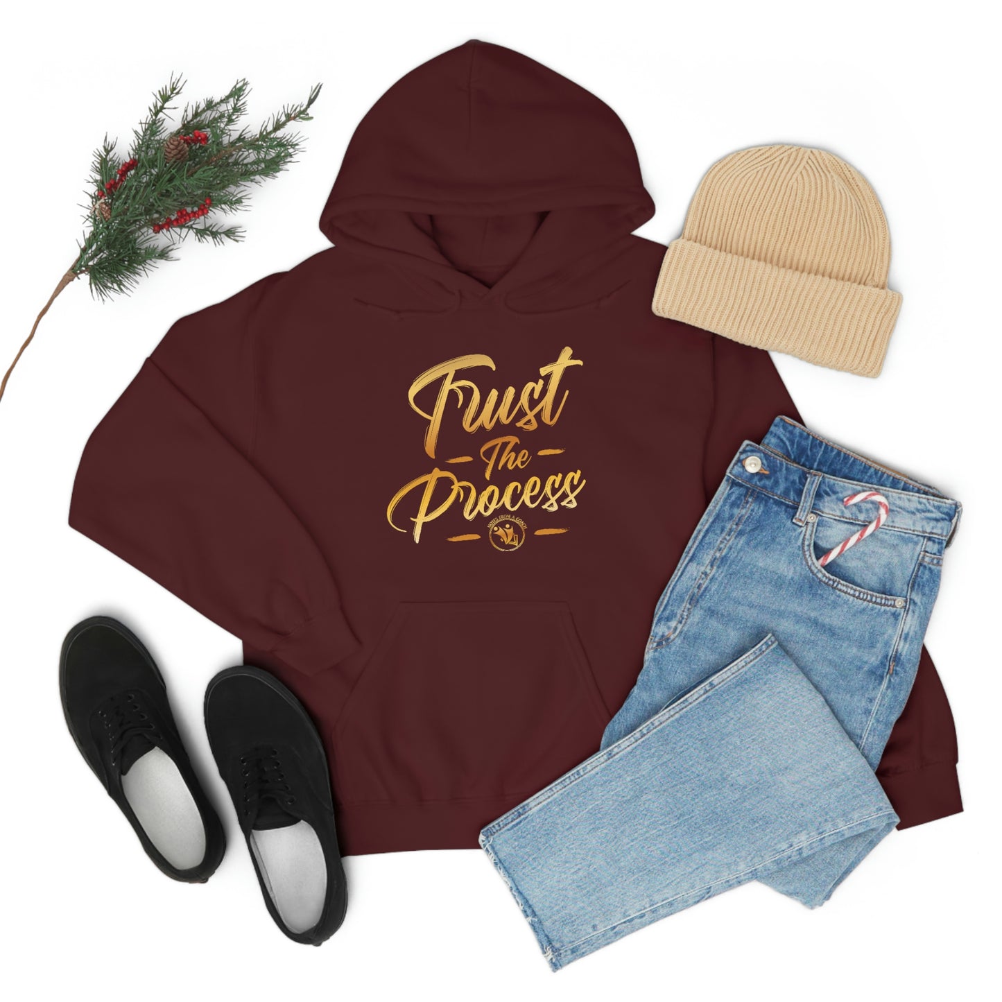 Trust the Process Unisex Heavy Blend™ Hooded Sweatshirt