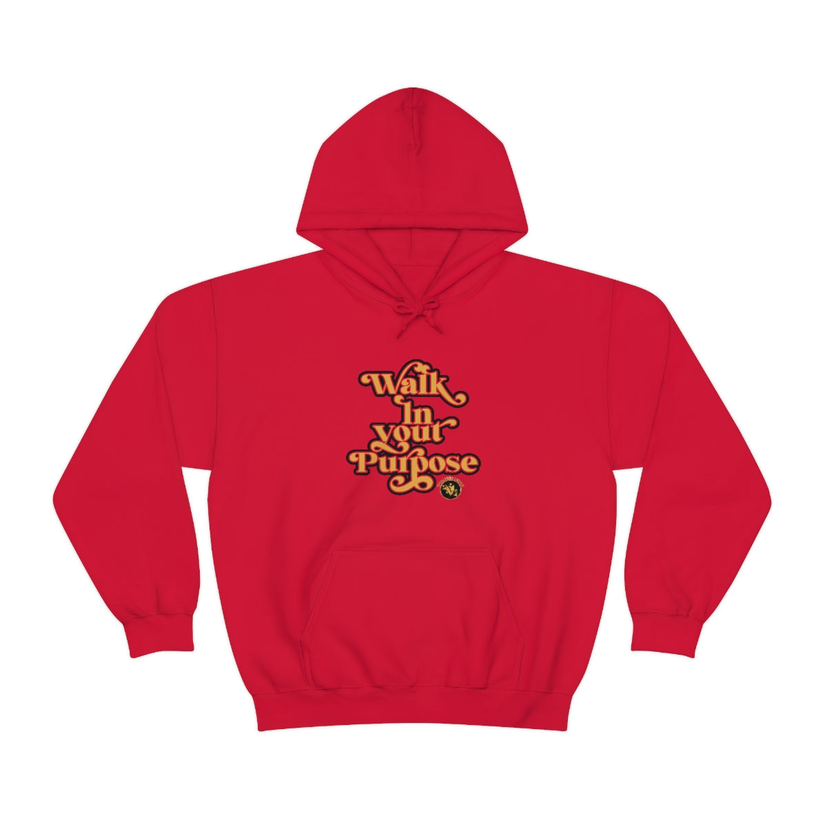Walk In Your Purpose Unisex Heavy Blend™ Hooded Sweatshirt