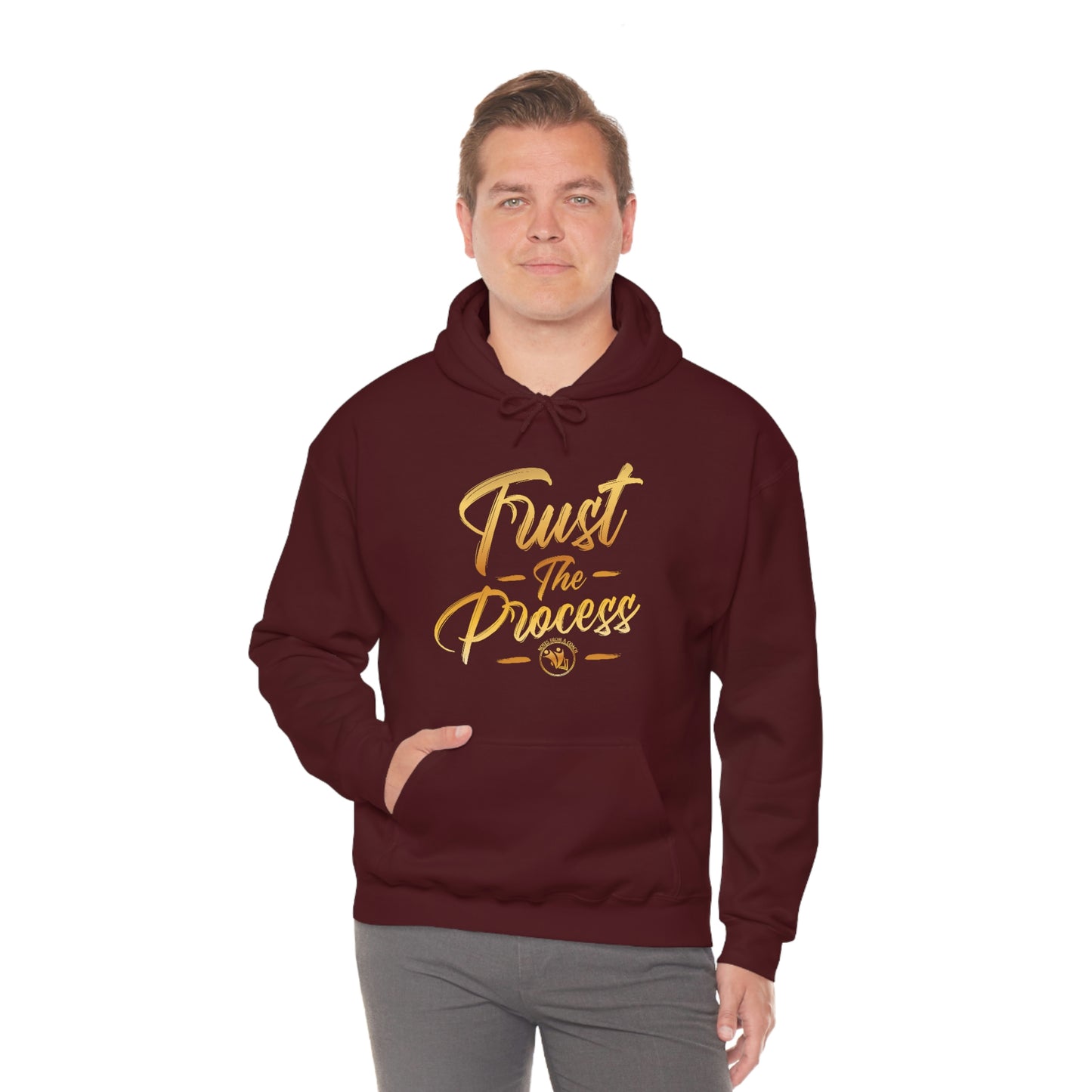 Trust the Process Unisex Heavy Blend™ Hooded Sweatshirt