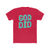 God Did Teal Design Cotton Crew Tee